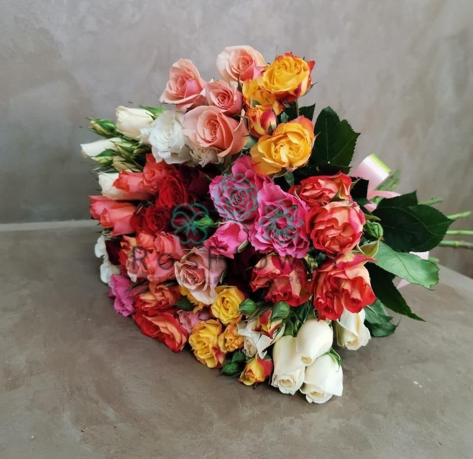 Букет цветов из: Розы в Шварцевский