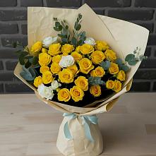 Букет цветов из:  Розы в Шварцевский