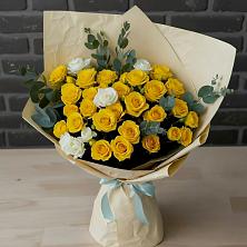 Букет цветов из:  Розы в Шварцевский