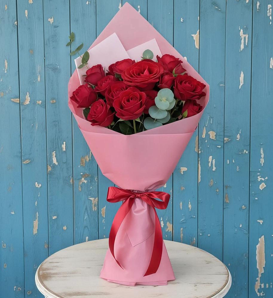 Букет цветов из: Розы в Шварцевский