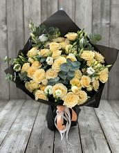 Букет цветов из:  Розы и Лизиантусы #REPLACE_PRED# Шварцевский