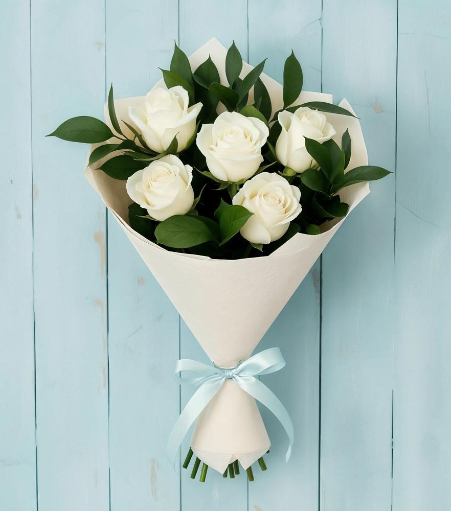 Букет цветов из: Розы в Шварцевский