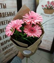 Букет цветов из:  Герберы #REPLACE_PRED# Шварцевский