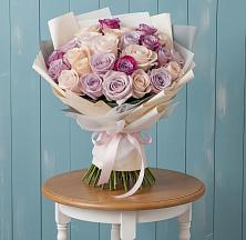 Букет цветов из:  Розы в Шварцевский