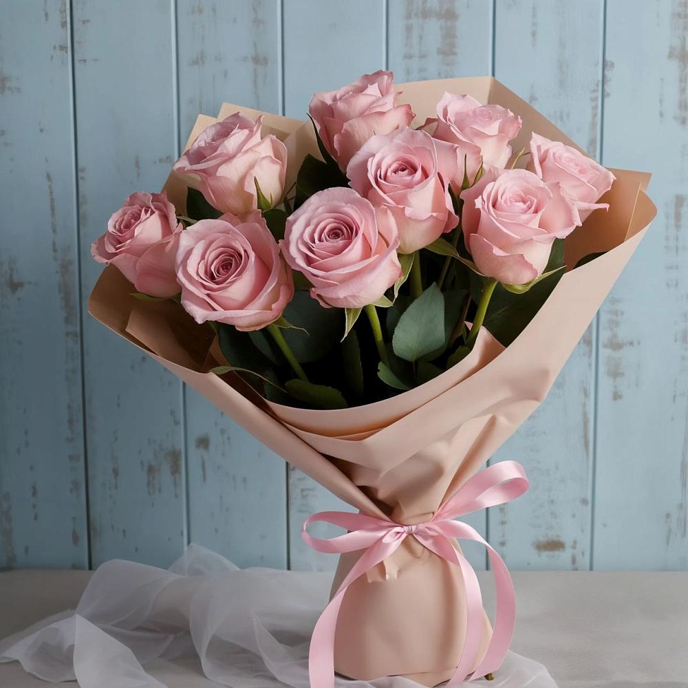 Букет цветов из: Розы в Шварцевский