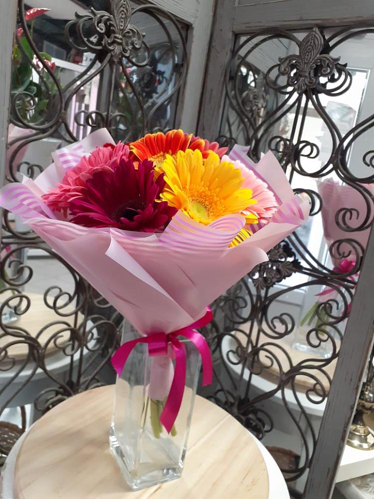 Букет цветов из: Герберы в Шварцевский