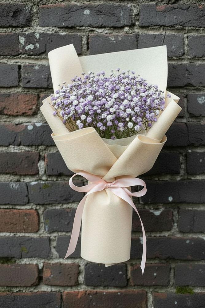 Букет цветов из: Гипсофила в Шварцевский