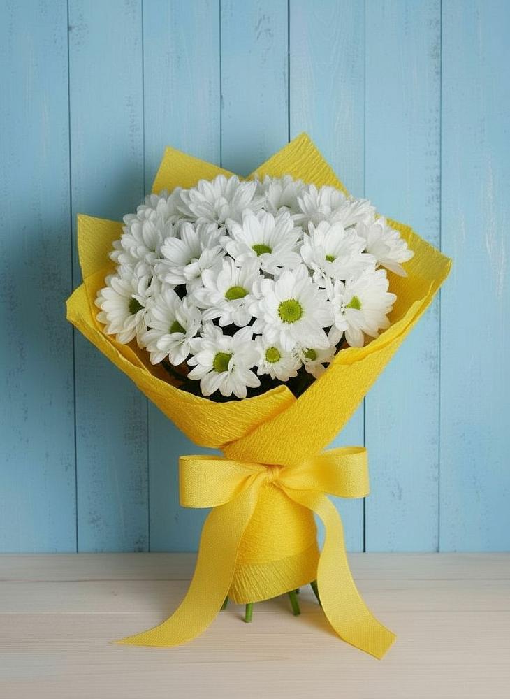 Букет цветов из: Хризантемы в Шварцевский