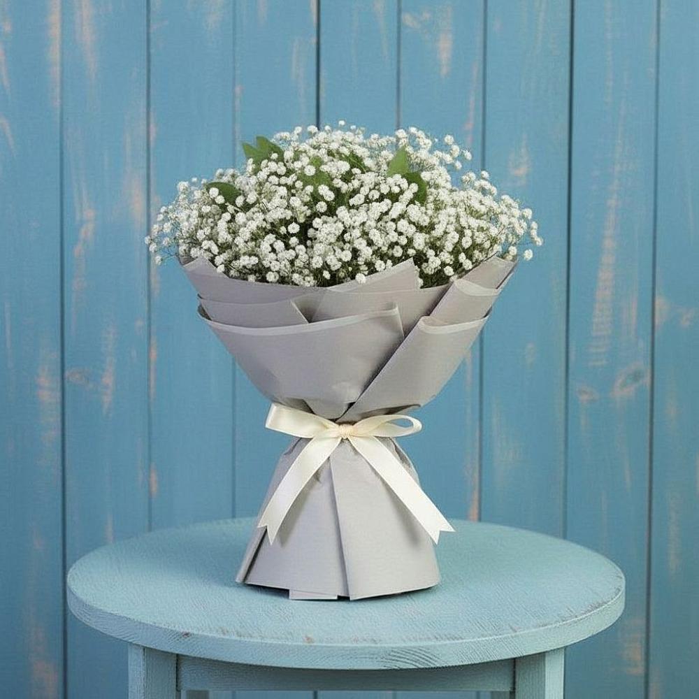 Букет цветов из: Гипсофила в Шварцевский