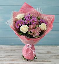 Букет цветов из:  Герберы в Шварцевский