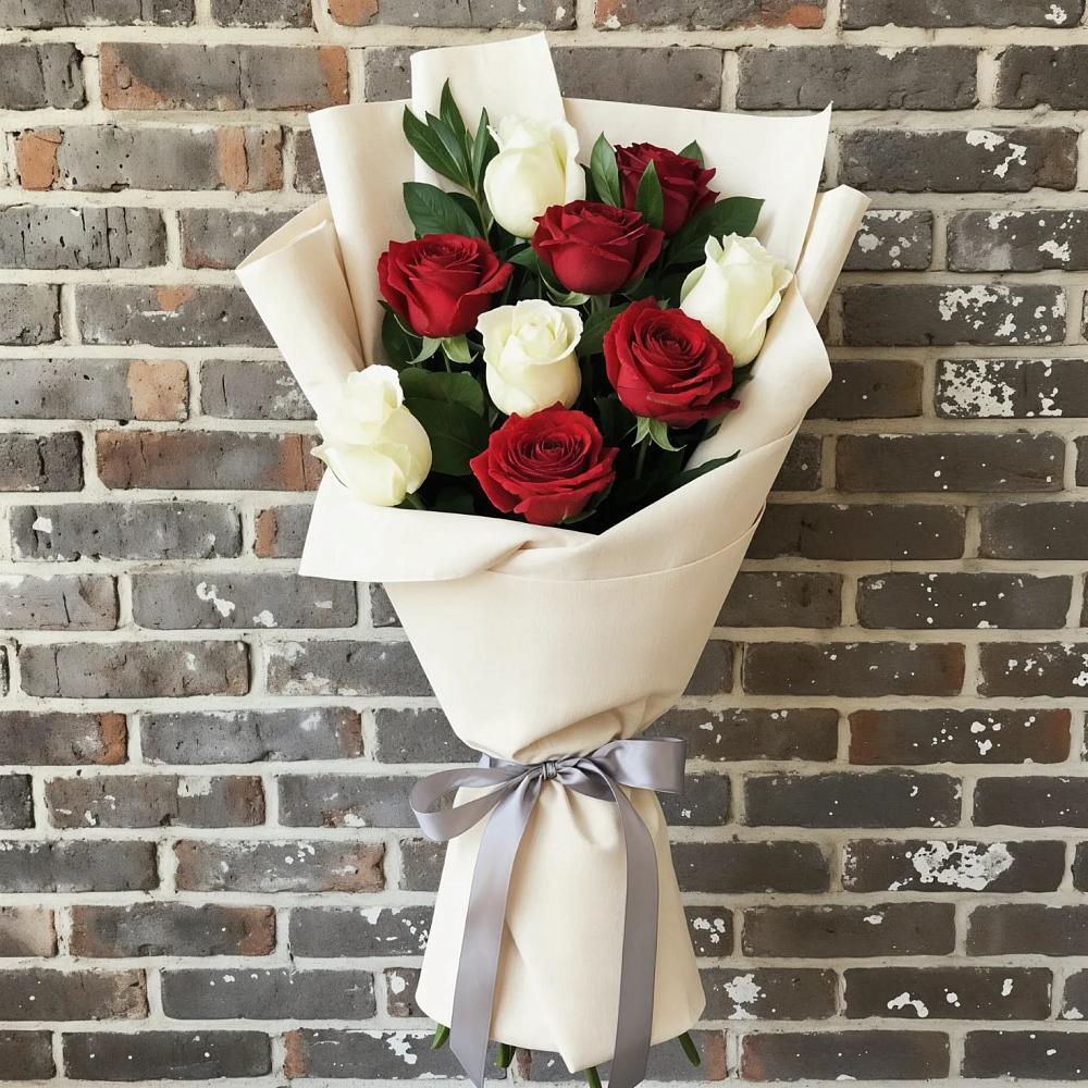 Букет цветов из: Розы в Шварцевский