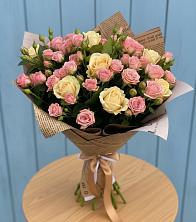 Букет цветов из:  Розы в Шварцевский