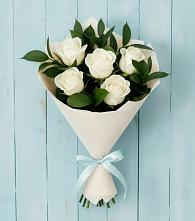 Букет цветов из:  Розы в Шварцевский