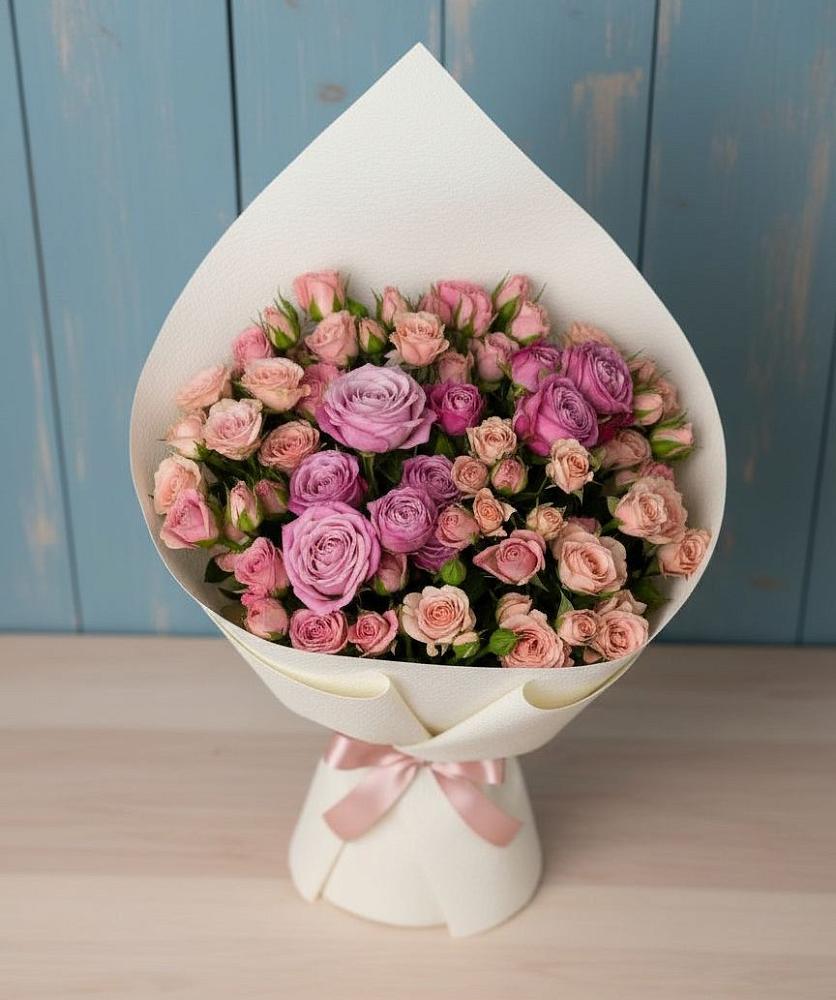 Букет цветов из: Розы в Шварцевский