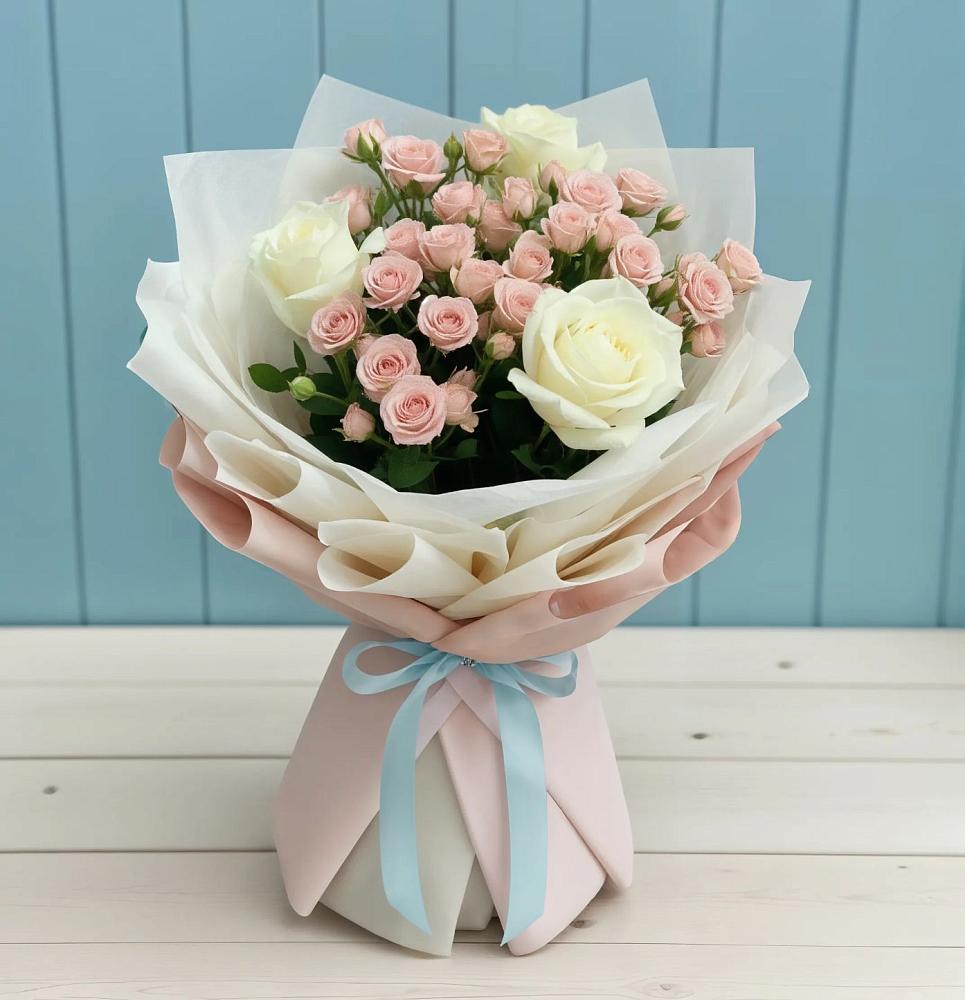 Букет цветов из: Розы в Шварцевский