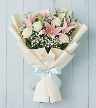Букет цветов из:  Лилии в Шварцевский